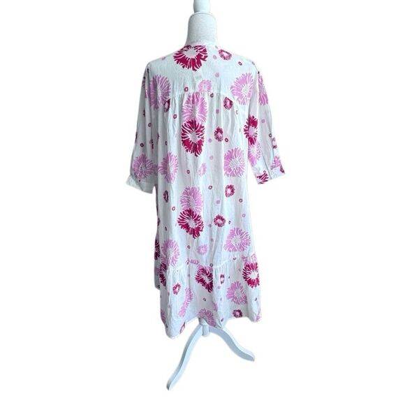 Ro's Garden Giselle Rose Pink Floral Floral Accents Dress SIZE XS NEW - Picture 2 of 16